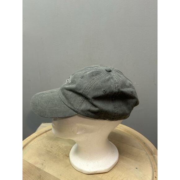 Gamma‎ Phi Beta Sorority Adjustable Hat Adam's Cap Boyfriends Style Gray Blue - Picture 2 of 7